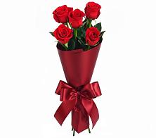 Букет 5 Красных роз Эдлесс Лав в Тимонино