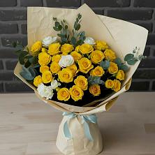 Букет цветов из:  Розы в Тимонино