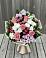 Букет цветов из: Альстромерии, Гвоздики, Розы и Хризантемы в Тимонино