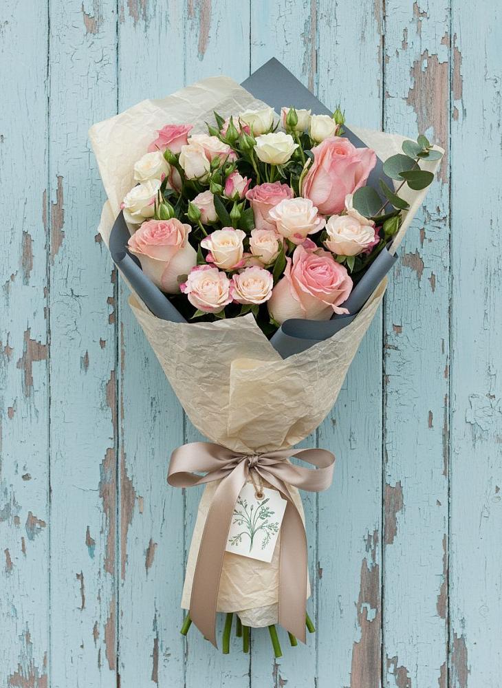 Букет цветов из: Розы в Тимонино