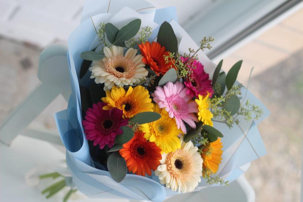 Букет цветов из: Герберы в Тимонино