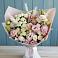 Букет цветов из: Альстромерии и Розы в Тимонино