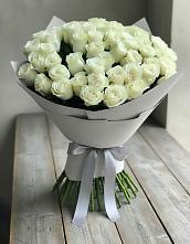 Букет 35 Белых роз в Тимонино