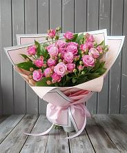 Букет Розовый кустик в Тимонино