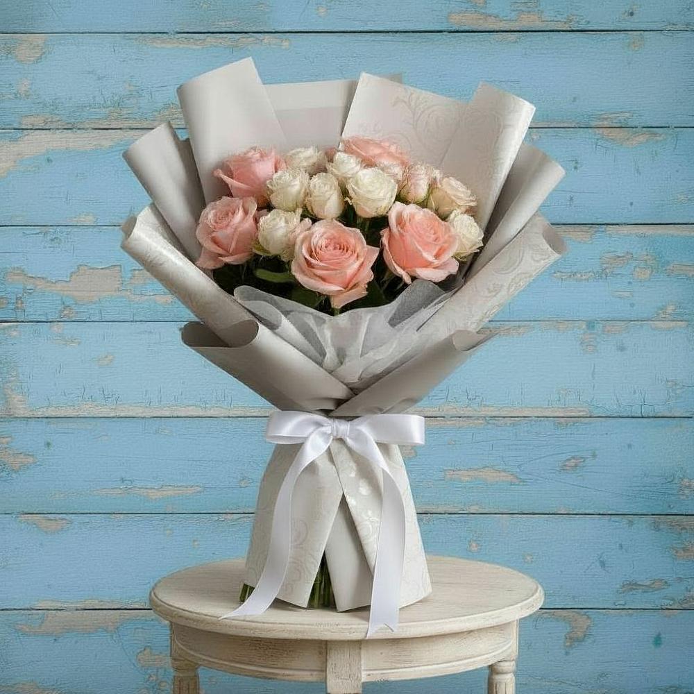 Букет цветов из: Розы в Тимонино