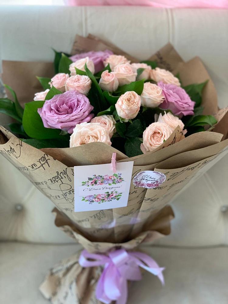 Букет цветов из: Розы в Тимонино