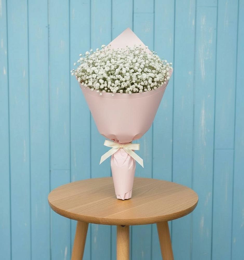 Букет цветов из: Гипсофила в Тимонино