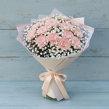 Букет цветов из:  Гвоздики в Тимонино
