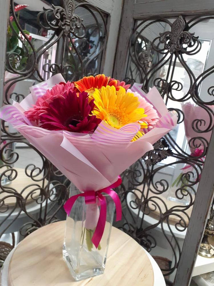 Букет цветов из: Герберы в Тимонино