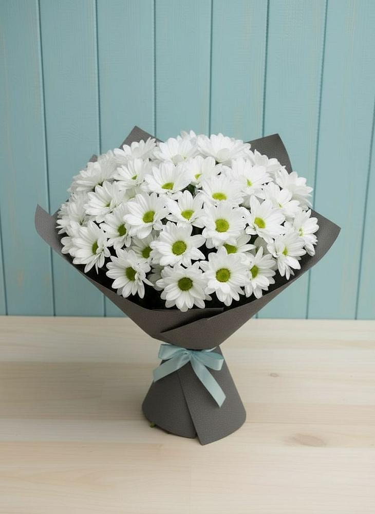 Букет цветов из: Хризантемы в Тимонино