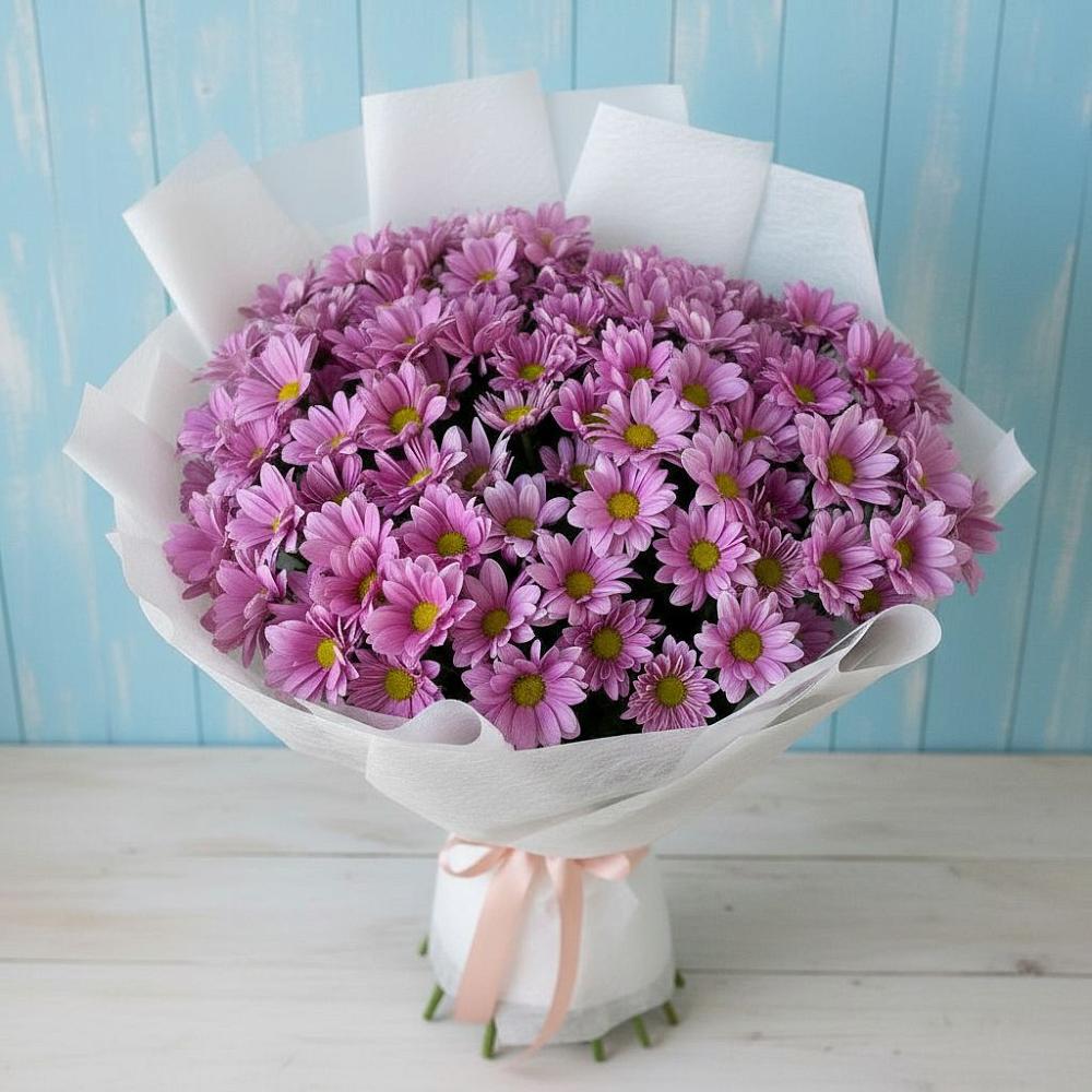 Букет цветов из: Хризантемы в Тимонино