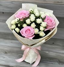 Букет цветов из:  Розы #REPLACE_PRED# Тимонино