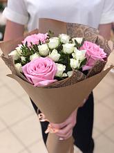 Букет цветов из:  Розы #REPLACE_PRED# Тимонино