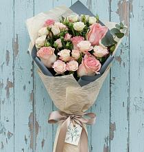 Букет цветов из:  Розы в Тимонино