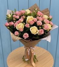 Букет цветов из:  Розы в Тимонино