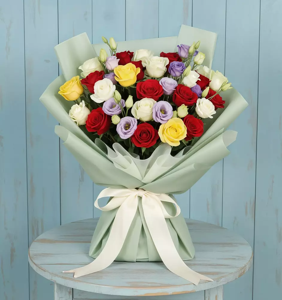 Букет цветов из: Розы в Тимонино