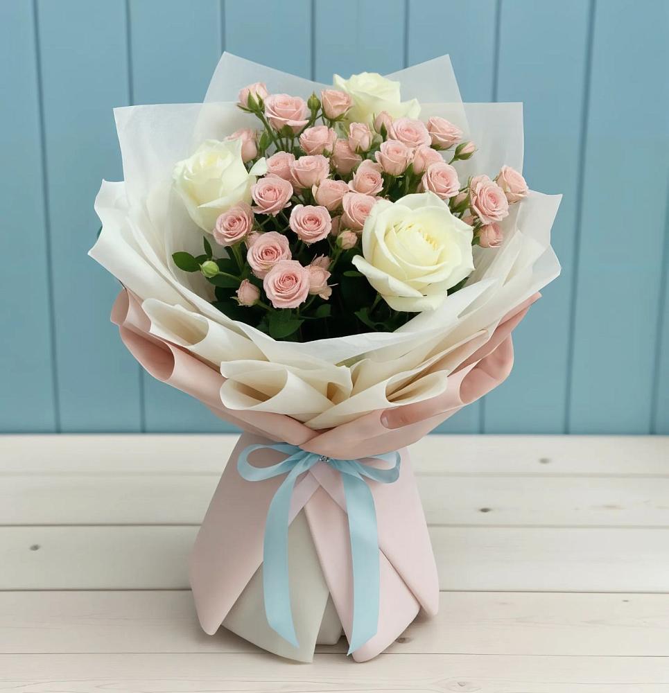 Букет цветов из: Розы в Тимонино