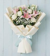 Букет цветов из:  Лилии в Тимонино