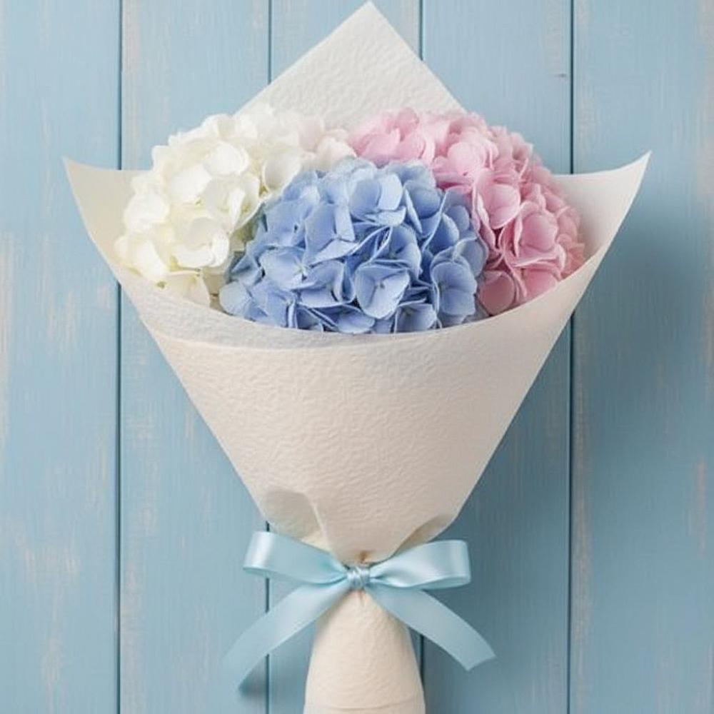 Букет цветов из: Гортензия в Тимонино