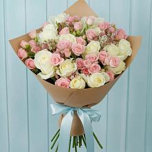 Букет цветов из:  Розы в Тимонино