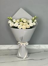 Букет цветов из:  Розы и Лизиантусы #REPLACE_PRED# Тимонино